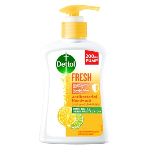 Dettol Fresh Anti-Bacterial Liquid Handwash 200ml