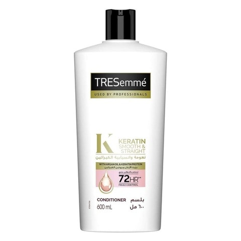 Tresemme Keratin Smooth And Straight Conditioner White 600ml