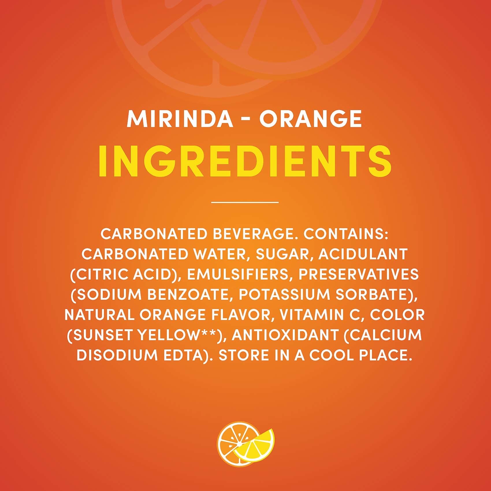 Buy Mirinda Orange Carbonated Soft Drink 155ml Online Shop Beverages
