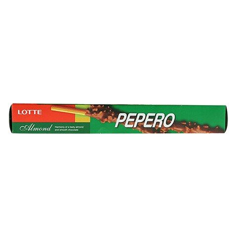 Lotte Pepero Almond And Chocolate Sticks 36g