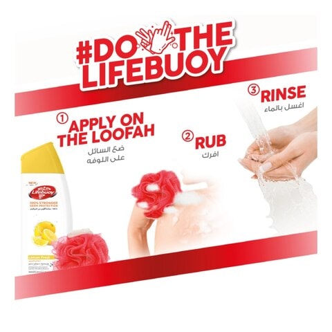 Lifebuoy Antibacterial Body Wash And Shower Gel  Lemon Fresh 300ml