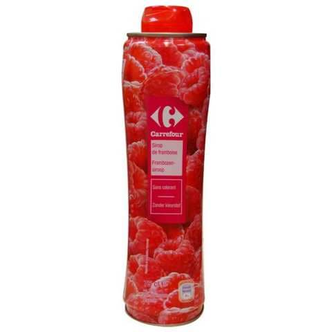 Carrefour Syrup Raspberry Flavor 750 Ml