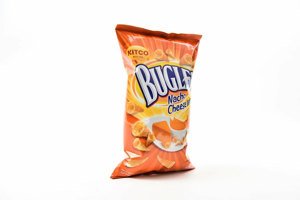 Buy Kitco Bugles Crispy Corn Snacks With Nacho Cheese Flavor 150g 3068