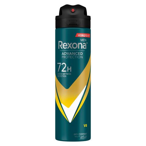 Buy Rexona Men Antiperspirant Deodorant Spray V8 150ml in UAE