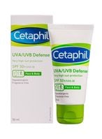 Buy Cetaphil - Uva/Uvb Defense Cream SPF 50+ 50 ml in UAE