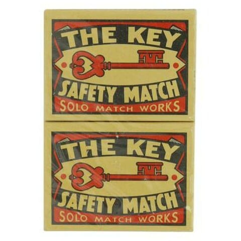 Solo The Key Safety Match Box 40 Count