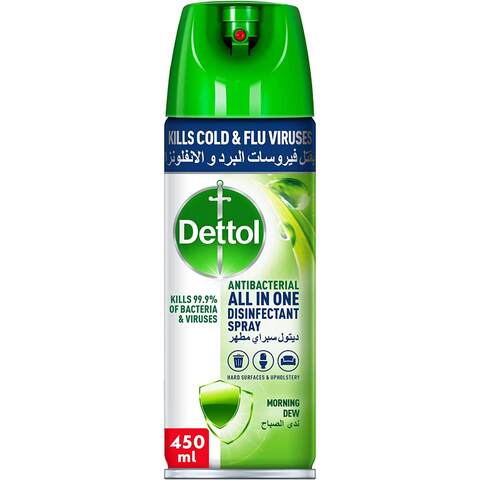 Dettol Morning Dew Disinfectant Surface Spray 450ml