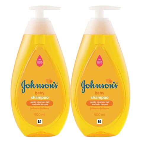 Buy Johnsons Baby Shampoo 500ml Pack of 2 in UAE