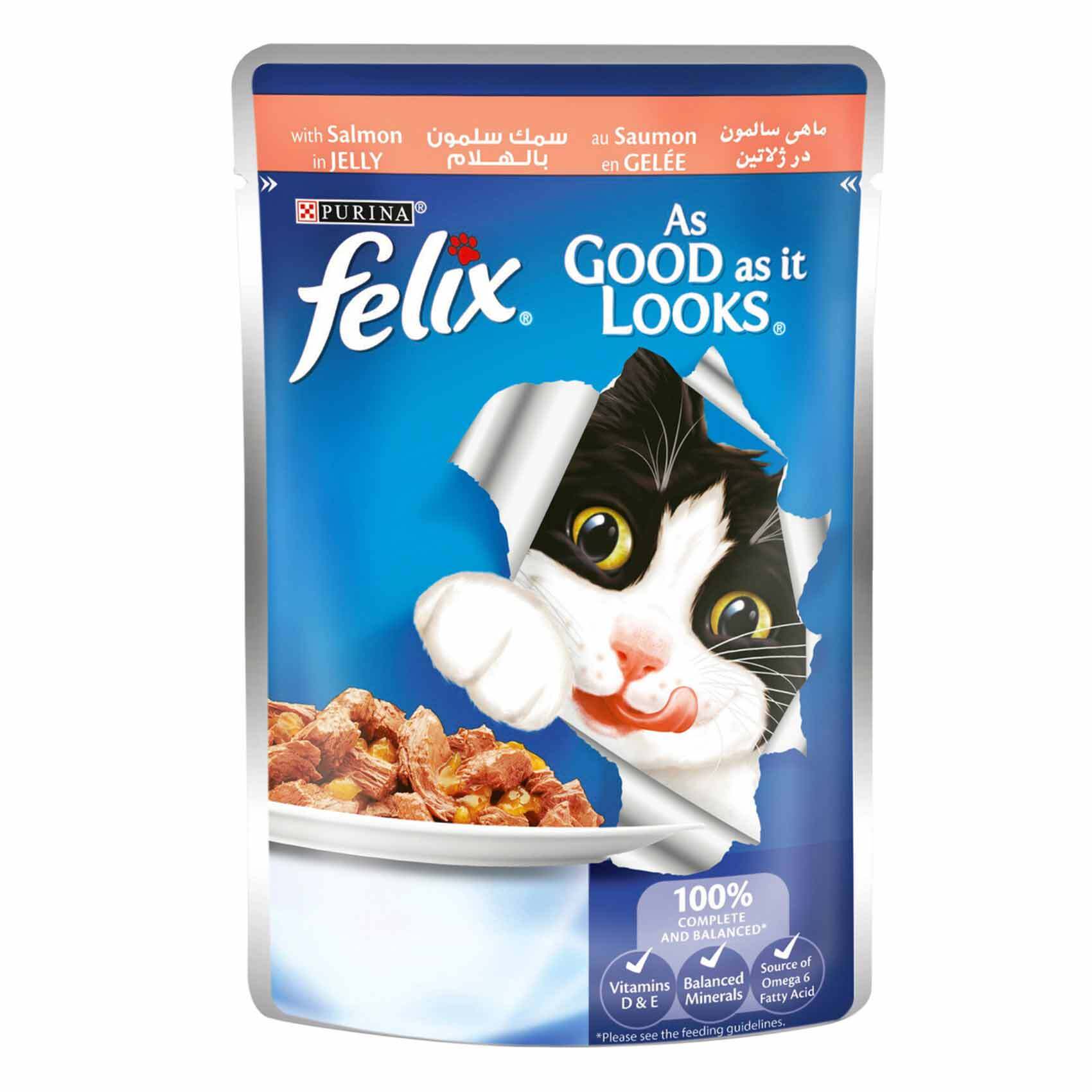 Calories in clearance felix cat food