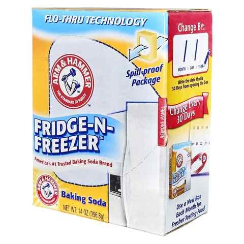 Arm And Hammer Fridge-N-Freezer Baking Soda White 396.8g