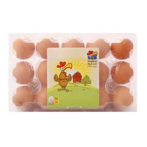Sinokrot Brown Eggs X Large 15 Pieces