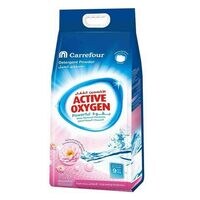 Carrefour Active Oxygen Powerful Top Load Softener Detergent Powder 9kg