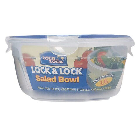 Lock and Lock Nestaple Round Salad Bowl 850ml