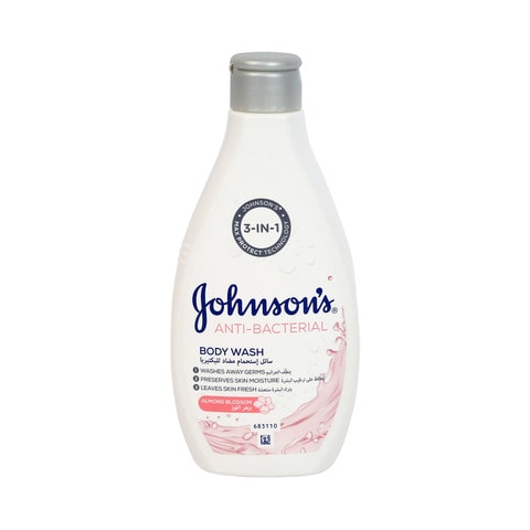 Johnson&#39;s Anti-Bacterial Body Wash Almond Blossom 250ml
