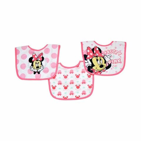 Disney Minnie Printed Cotton Bib 3 PCS