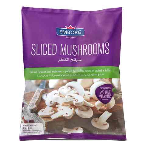 Emborg Sliced Mushrooms 450g