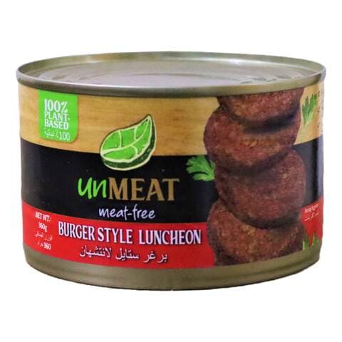 Buy Unmeat Meat-Free Burger Style Luncheon 360g in UAE