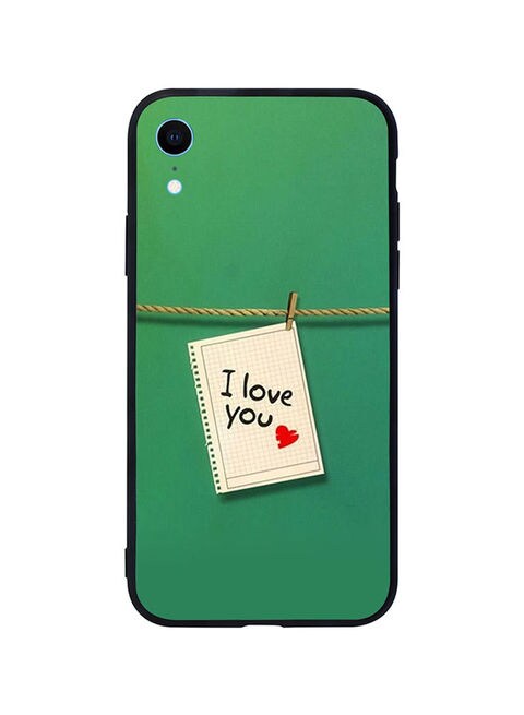 Theodor - Protective Case Cover For Apple iPhone XR I Love You Hanging