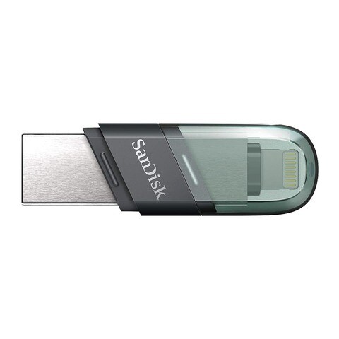 SanDisk iXpand Flash Drive Flip 128GB Black