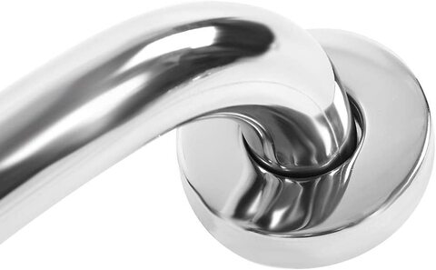 24 Inch Stainless Steel Shower Grab Bar (1.25 Inch Thick),Shower Sturdy Safety Handle, Bathroom Balance Bar, Safety Hand Rail Support,Handicap, Elderly, Injury, Senior Assist Bath Handle, by WESDA