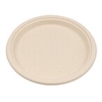 اشتري EcoShine   100% Natural, Biodegradable, Compostable, Ecofriendly, Safe  Hygienic Disposable Bagasse Plate 9-INCH Round (Pack of 250 plates) في الامارات