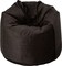 Luxe Decora Soft Suede Velvet Bean Bag Cover Only (3XL, Coffee Brown)