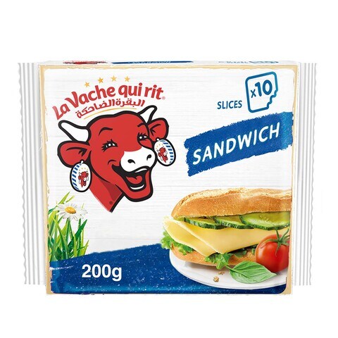 La Vache qui rit Sandwich Cheese Slices 10 Slices 200g