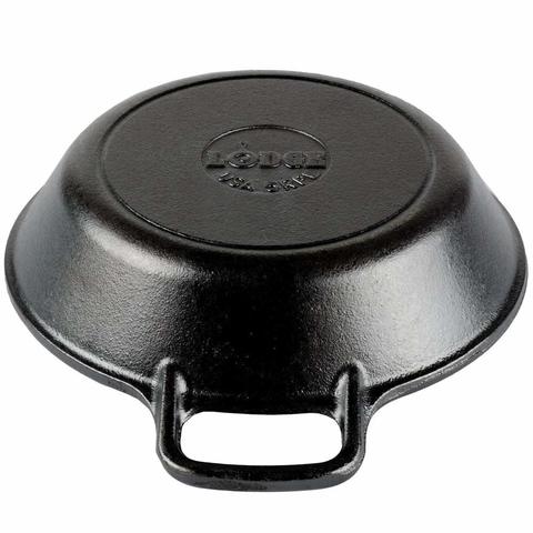 Lodge 8 in. Cast Iron Dual Handle Skillet Pan in Black L5RPL3