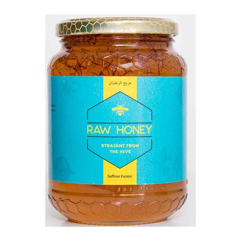 Raw Honey &amp; Saffron 1Kg