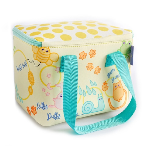 Milk&amp;Moo Kids Lunch Bag, Insulated Lunch Box For Kids, BPA Free, Waterproof, Lightweight, Cute Cooler Thermal Bag For Toddler Boys and Girls, Suitable For Pre School, Kindergarten, Elemantary Grade