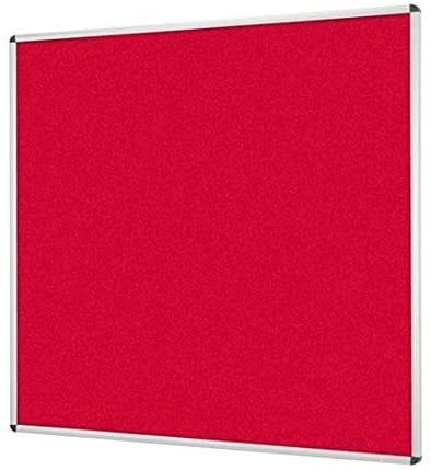Generic Felt Notice Board-Red Color-60cm X 90cm