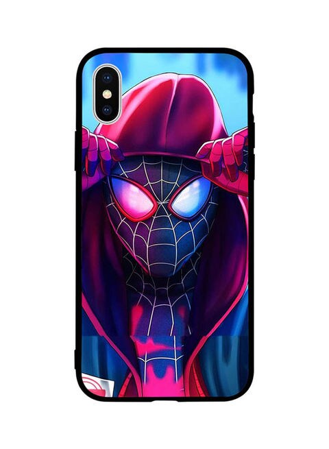 Buy Theodor - Protective Case Cover For Apple iPhone X Spiderman Wear Hood  Online - Shop Smartphones, Tablets & Wearables on Carrefour UAE