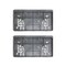 2 Pcs Sharjah Car Small Number Plate Holder Pair Frame For Front And Rear Side