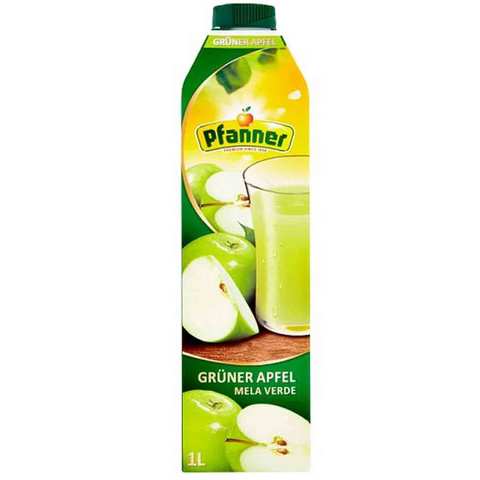Pfanner Juice Green Apple Flavor 1 Liter