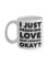 muGGyz World&#39;s Best Collie Dog Grandma Printed Coffee Mug White/Black 11Ounce