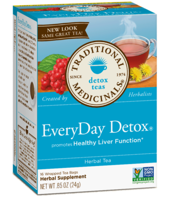 Traditional Medicinals Everyday Detox Herbal Tea 24g