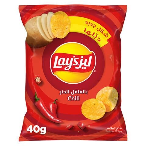 Lay&#39;s Chili Potato Chips 40g