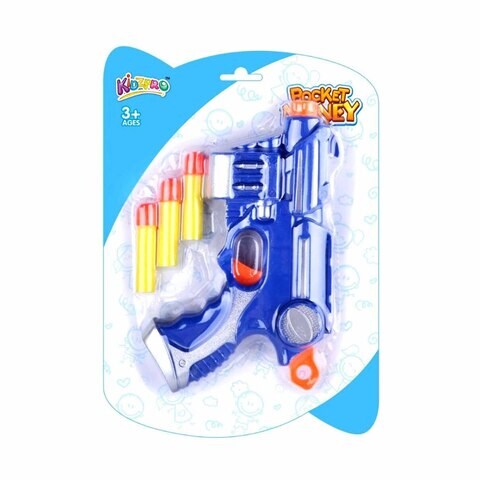 Buy Kidzpro Pocket Money Foam Dart Blaster Gun Multicolour Online ...