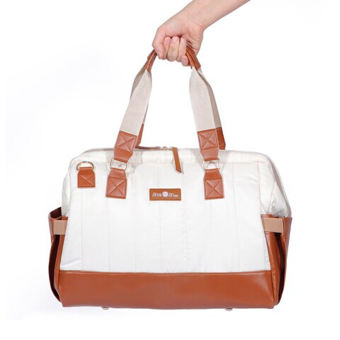 Spacious diaper hot sale bag