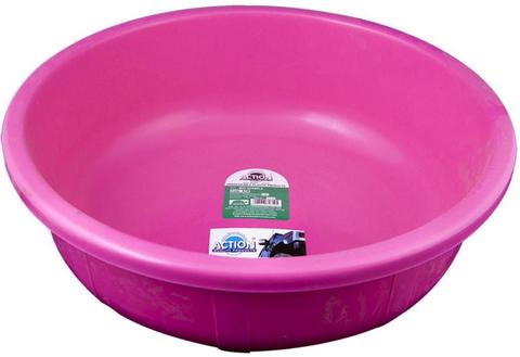 Action Plastic Basin Pink 55 cm-AKW623