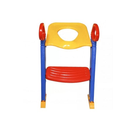 Generic-CK757 Children Toilet Ladder Potty Trainer Seat Chair Kids Toddler With Ladder Step Up Training Stoo