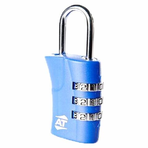 American Tourister 3-dial Combination Lock Blue