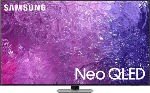 Samsung QN90C, 55 Inch, Neo QLED 4K, Smart TV, QA55QN90CAUXZN, Carbon Silver (2023, Neural Quantum Processor 4K, Anti Reflection, OTS+)