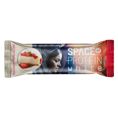 Buy Space Protein Strawberry And Cheesecake Protein Bar 45g Online