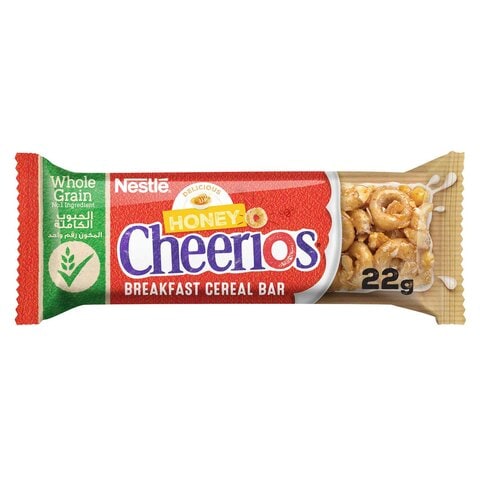 Nestle Honey Cheerios Breakfast Cereal Bar 22g