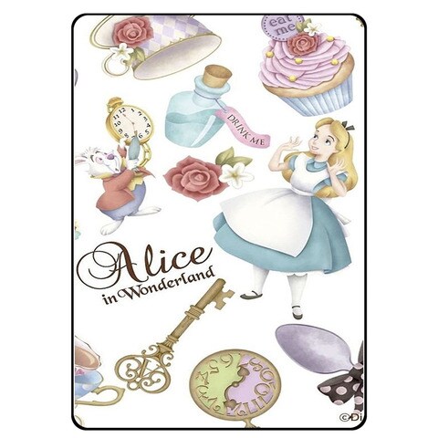 Theodor Protective Flip Case Cover For Samsung Galaxy Tab S7+ 12.4 inches Alice In Wonder