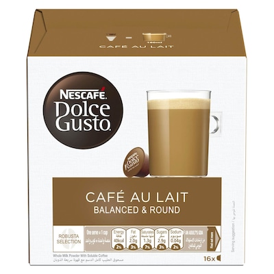 Café capsules Compatible Dolce Gusto Grande House Blend intensité 8 By  Nescafé Dolce Gusto STARBUCKS : 12 capsules à Prix Carrefour
