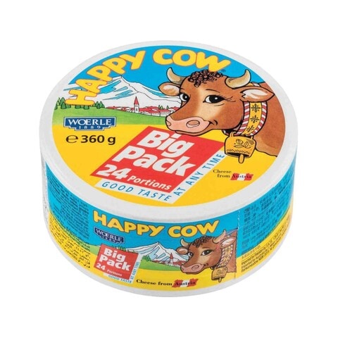 البقرة الضاحكة  جبنه 24 قطعة 360 غرام