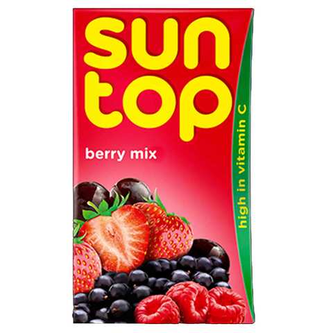 Sun Top Juice Berry Mix Flavor 250 Ml