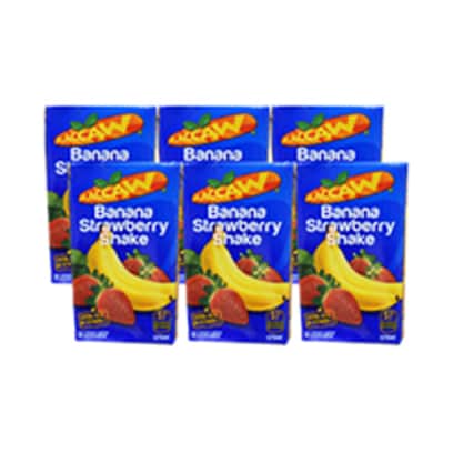 Maccaw Juice Strawberry Banana 125ML X6